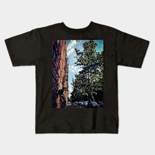 St Nicholas Ave Harlem Manhattan NYC Kids T-Shirt